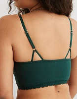 Show Off Cozy Rib Unlined Corset Bra