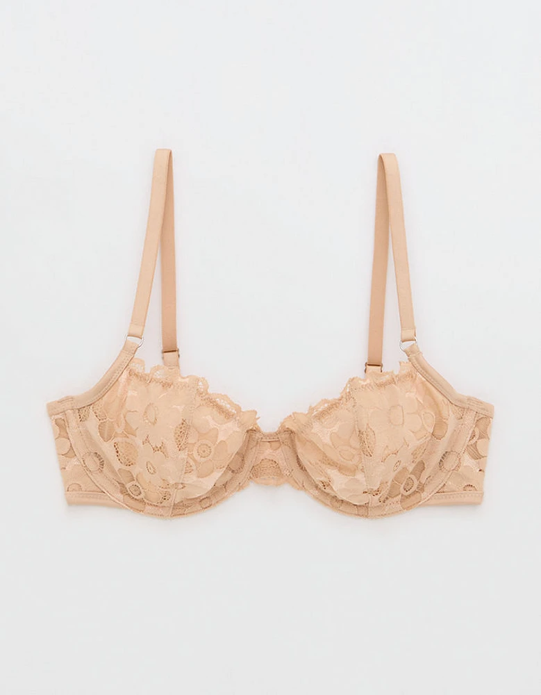Show Off Unlined Real Lace Bra