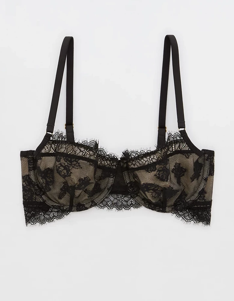 Show Off Rosebud Lace Unlined Bra