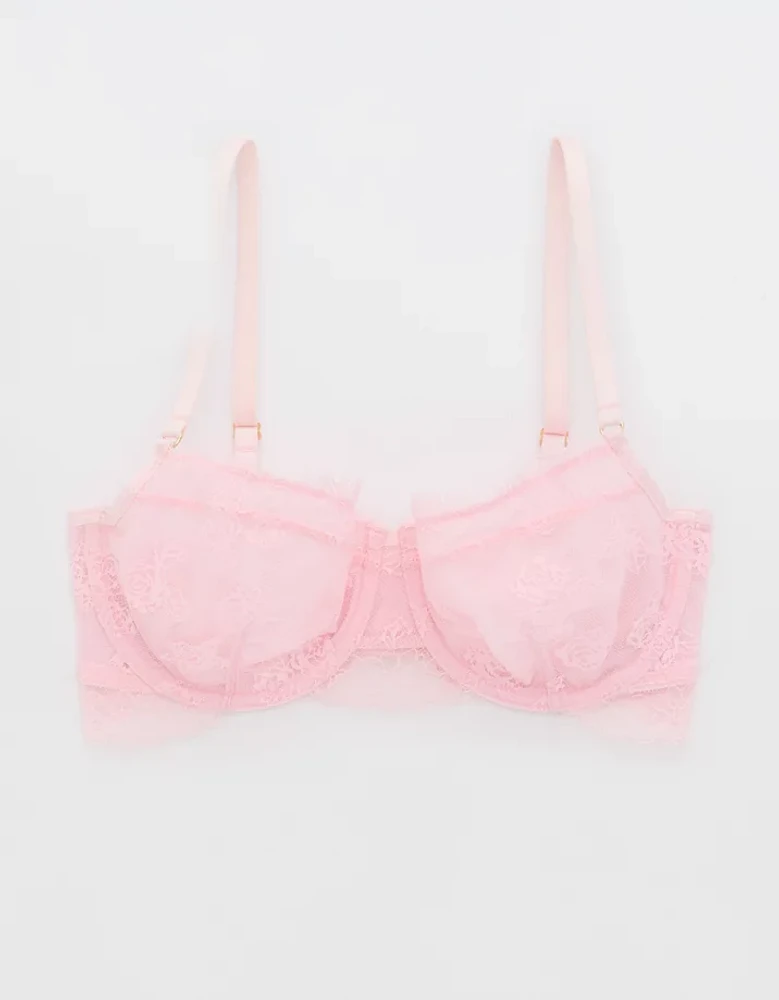 Show Off Rosebud Lace Unlined Bra