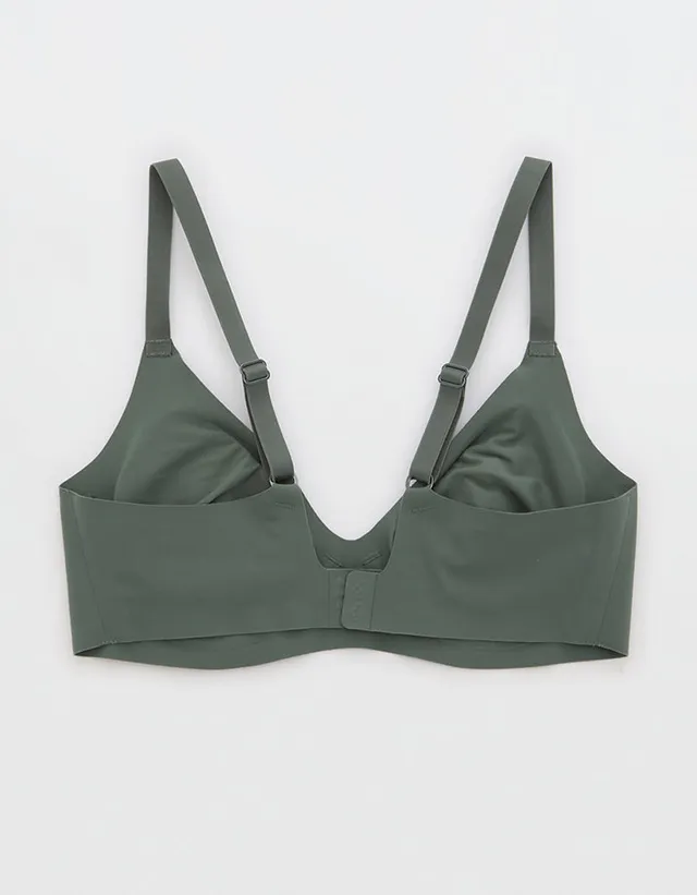 ONLY Play ONPDAISY SEAM - Medium support sports bra - dusty olive/olive 