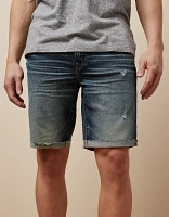 Short en denim rapiécé ultradoux de 9 po AirFlex+ AE