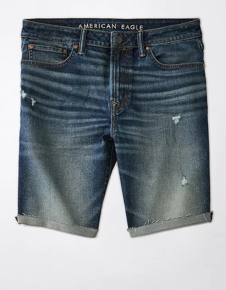 Short en denim rapiécé ultradoux de 9 po AirFlex+ AE