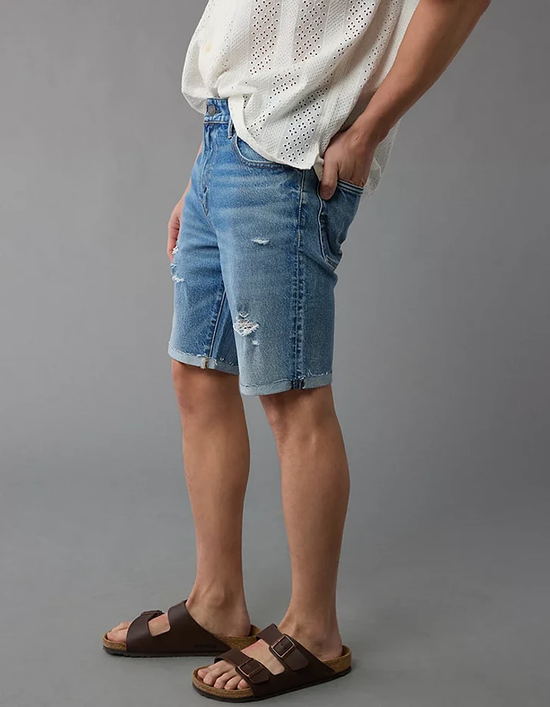 Short en denim déchiré de 9 po EasyFlex+ AE