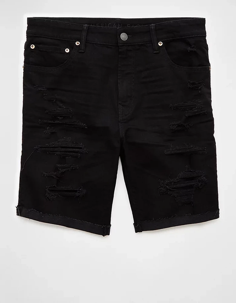 AE AirFlex+ Patched 9" Denim Short