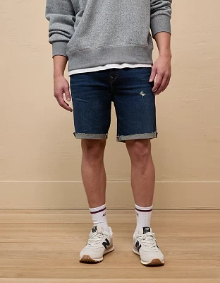 Short en denim de 9 po d’aspect usé AirFlex+ AE