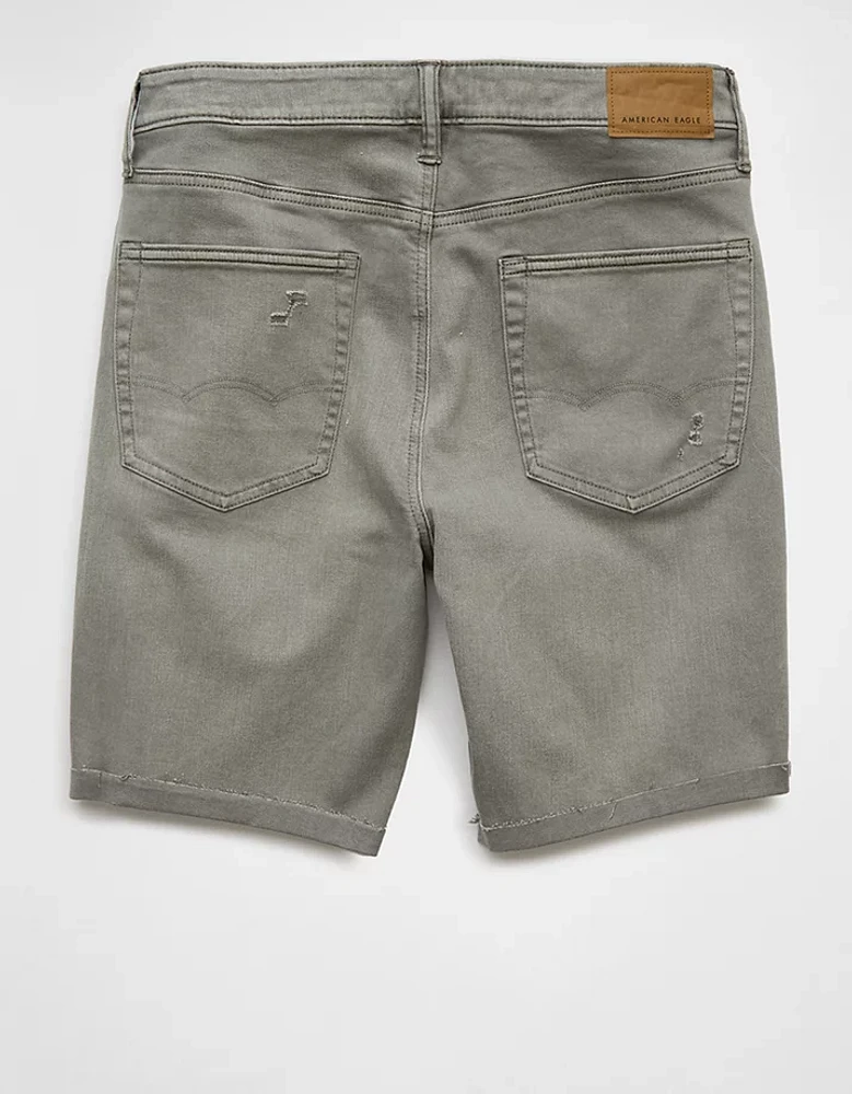 AE AirFlex+ Distressed Denim Short