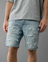 AE EasyFlex 9" Patched Denim Short