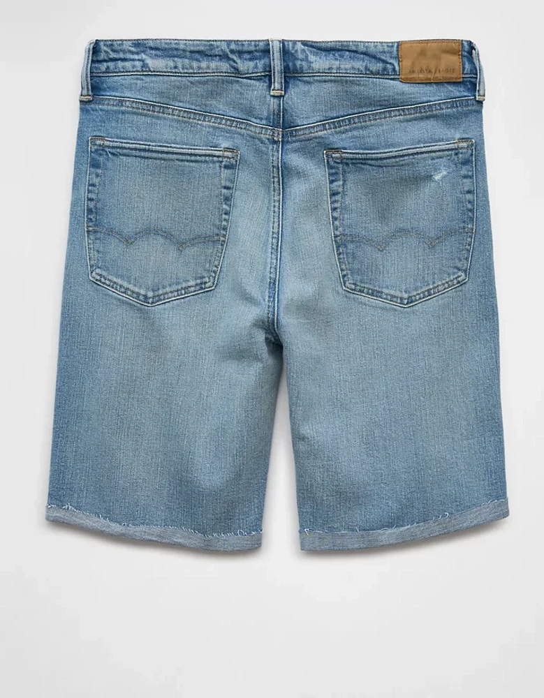 Short en denim rapiécé fibres AirFlex+ +TENCEL™ de 9 po AE
