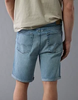 Short en denim rapiécé fibres AirFlex+ +TENCEL™ de 9 po AE