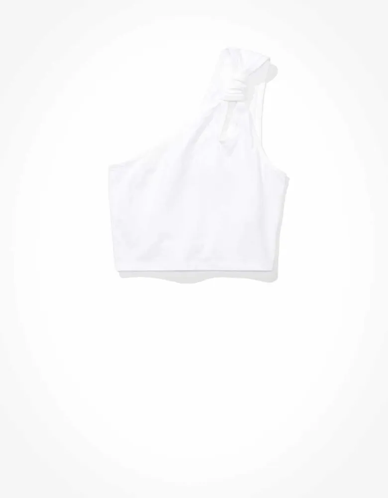 AE One Shoulder Knot Tank Top