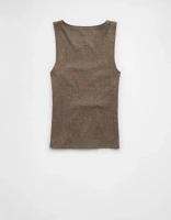 AE Plush Square Neck Tank Top