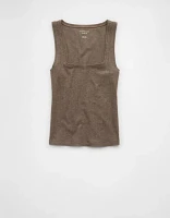 AE Plush Square Neck Tank Top