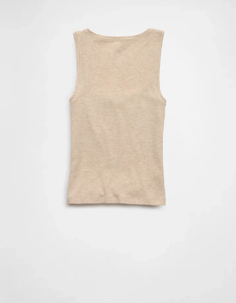 AE Plush Square Neck Tank Top