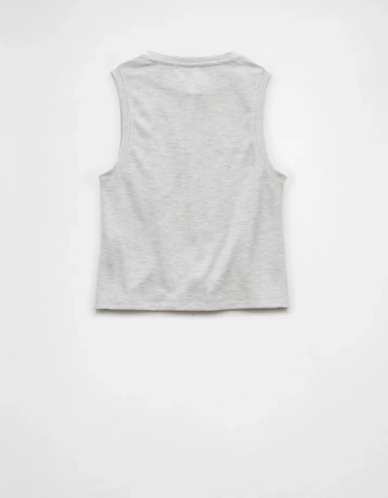 AE Button-Up Tank Top