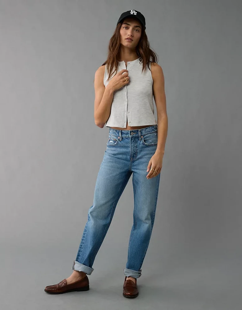 AE Button-Up Tank Top