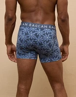 Caleçon boxeur ajusté classique de 4,5 po motif floral pour hommes AEO