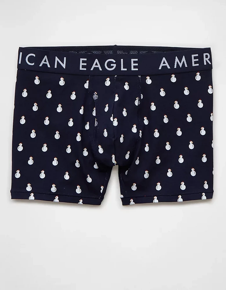 AEO Mini Snowmen 4.5" Classic Boxer Brief