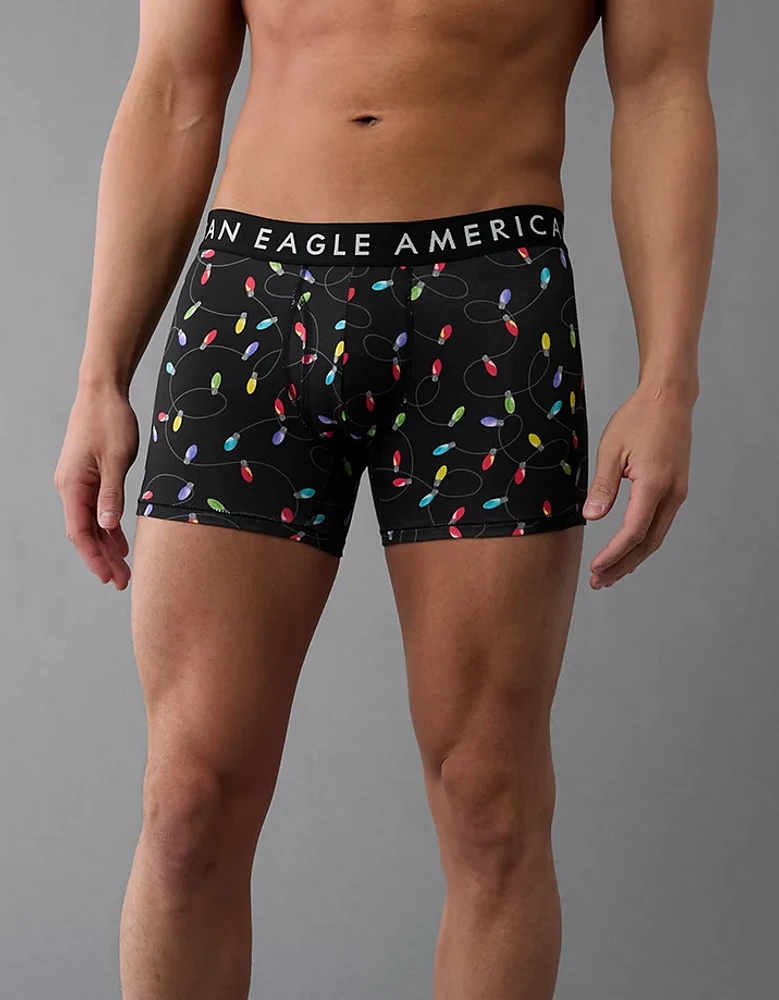 AEO Christmas Lights 4.5" Classic Boxer Brief