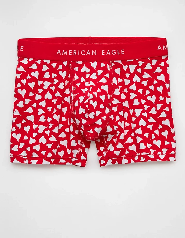 AEO Men's Flying Hearts Valentine 4.5" Classic Boxer Brief