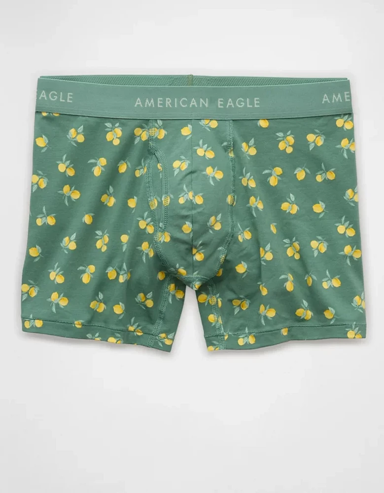 AEO Men's Lemons 4.5" Classic Boxer Brief