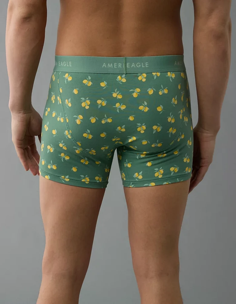 AEO Men's Lemons 4.5" Classic Boxer Brief