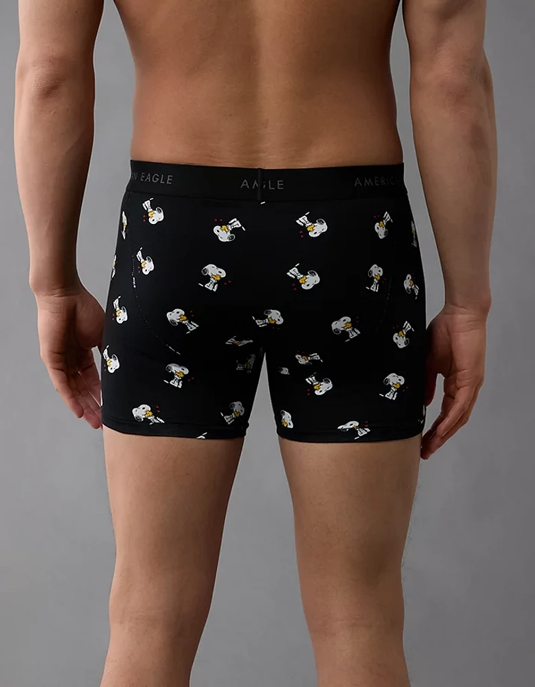 AEO Men's Snoopy Hugs Valentine 4.5" Classic Boxer Brief