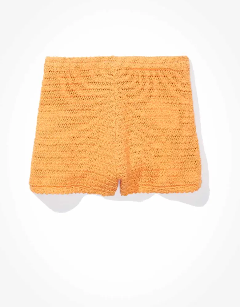 AE Crochet Sweater Short