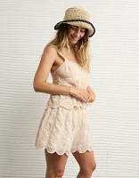 Short à œillets taille haute AE