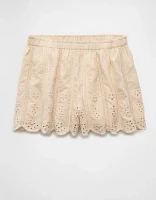 Short à œillets taille haute AE