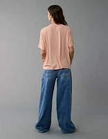 AE T-shirt avec pochette Doux et sexy