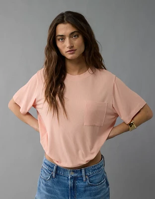 AE T-shirt avec pochette Doux et sexy