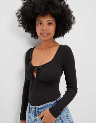 AE Long-Sleeve Corset Bodysuit | Coquitlam Centre
