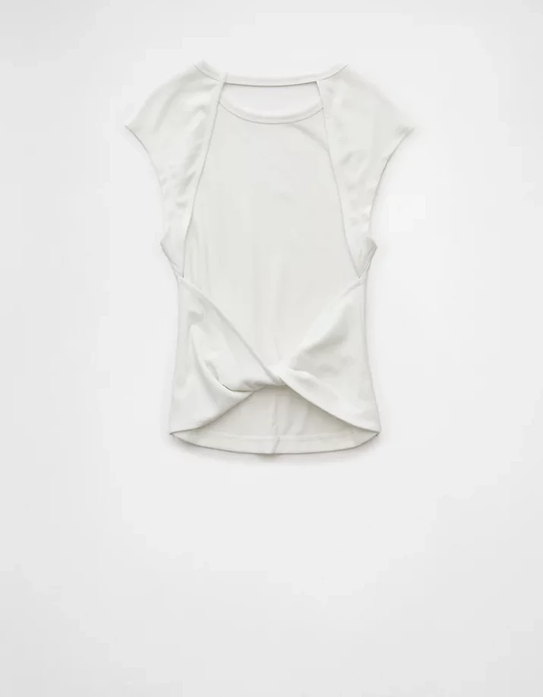 T-shirt à dos torsadé AE