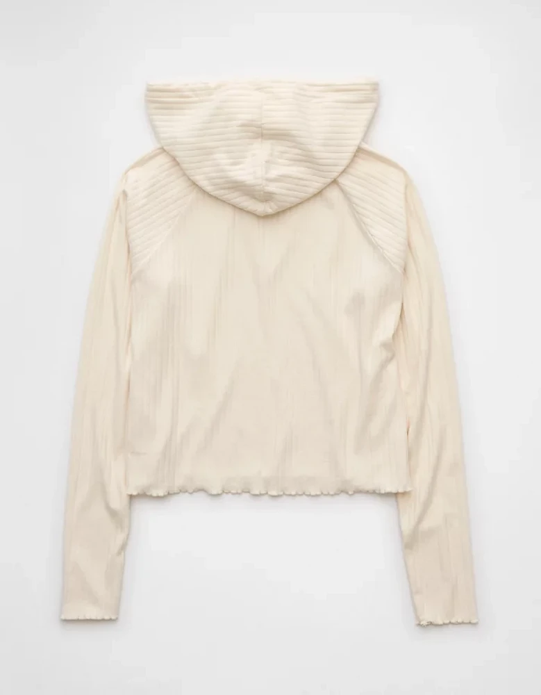 AE Cropped Sweater Lounge Hoodie