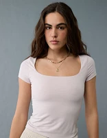 AE Hey Baby Square Neck T-Shirt