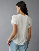 T-shirt raglan Doux et sexy AE