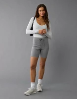 AE Long-Sleeve V-Neck Bodysuit