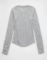 AE Cozy Up Long-Sleeve Layering T-Shirt