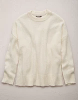 AE77 Premium Mohair-Blend Boyfriend Sweater