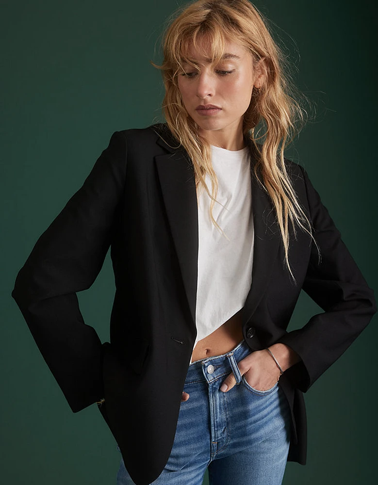 Blazer surdimensionné haut de gamme AE77