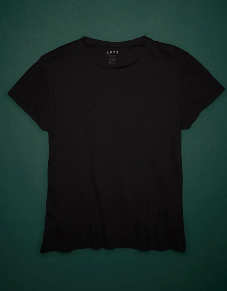 T-shirt col rond classique haut de gamme AE77