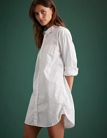 Robe-chemisier en popeline haut de gamme AE77
