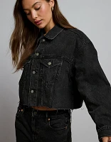 Veste courte en denim haut de gamme AE77