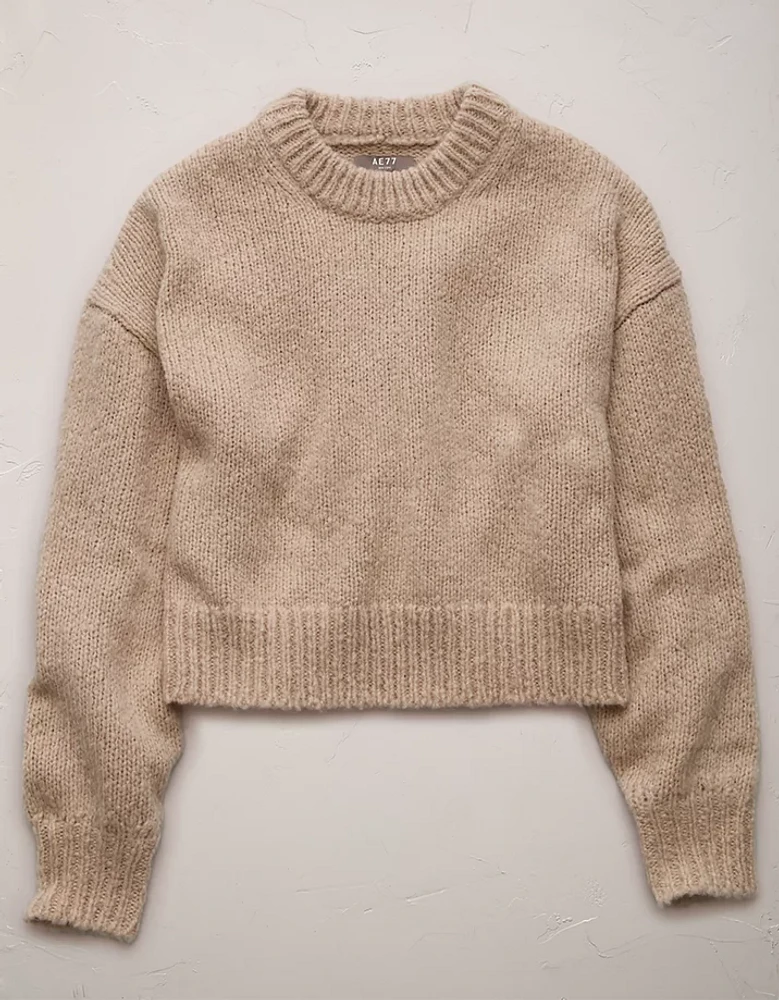 AE77 Premium Cocoon Crew Neck Sweater