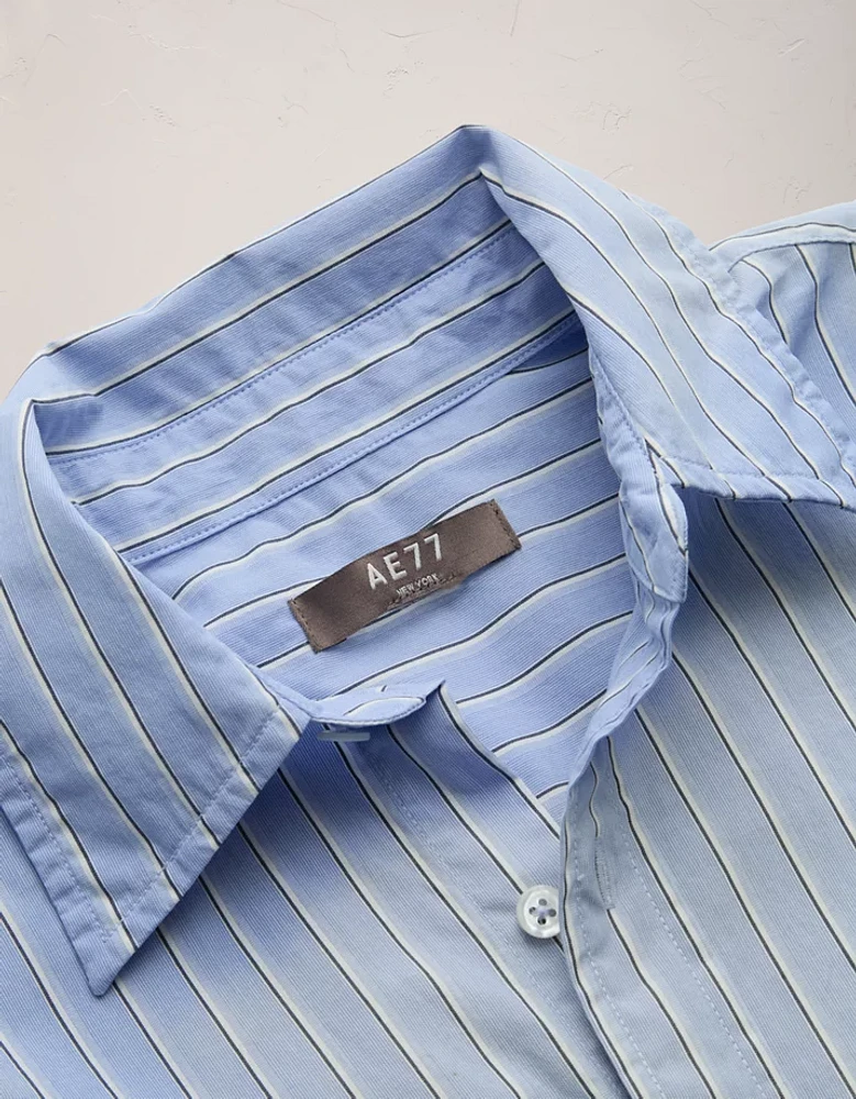 AE77 Premium Poplin Boyfriend Shirt