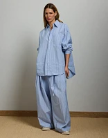 AE77 Premium Poplin Boyfriend Shirt