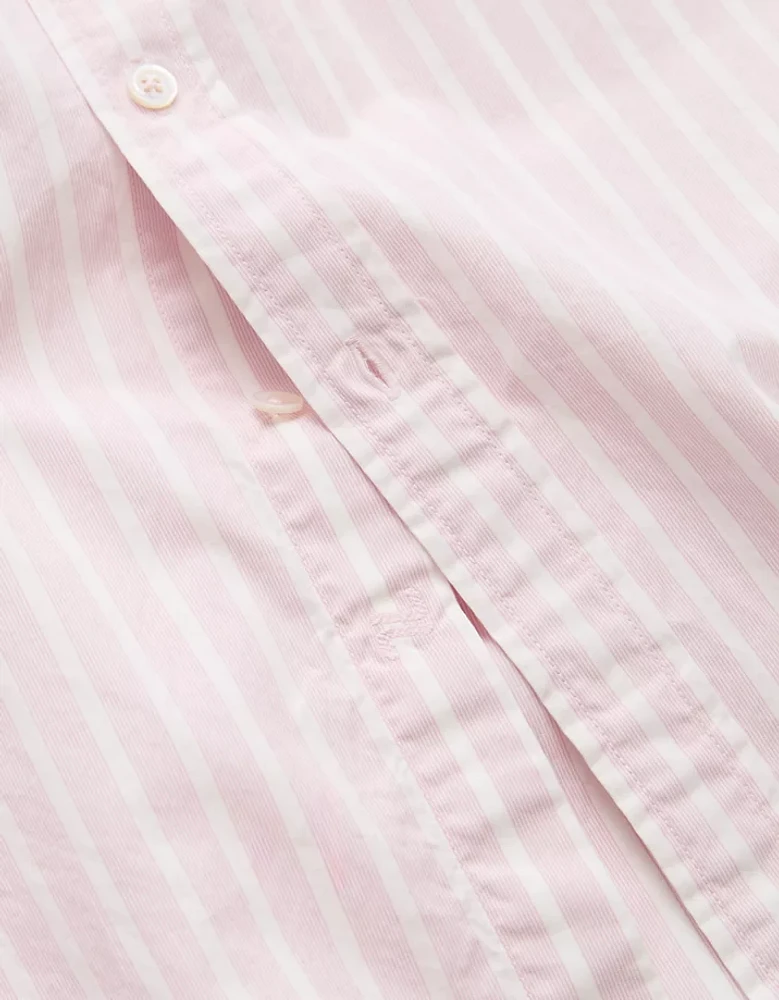 AE77 Premium Poplin Boyfriend Shirt