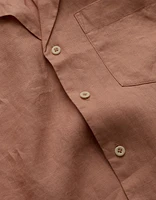 AE77 Premium Linen Camp Shirt