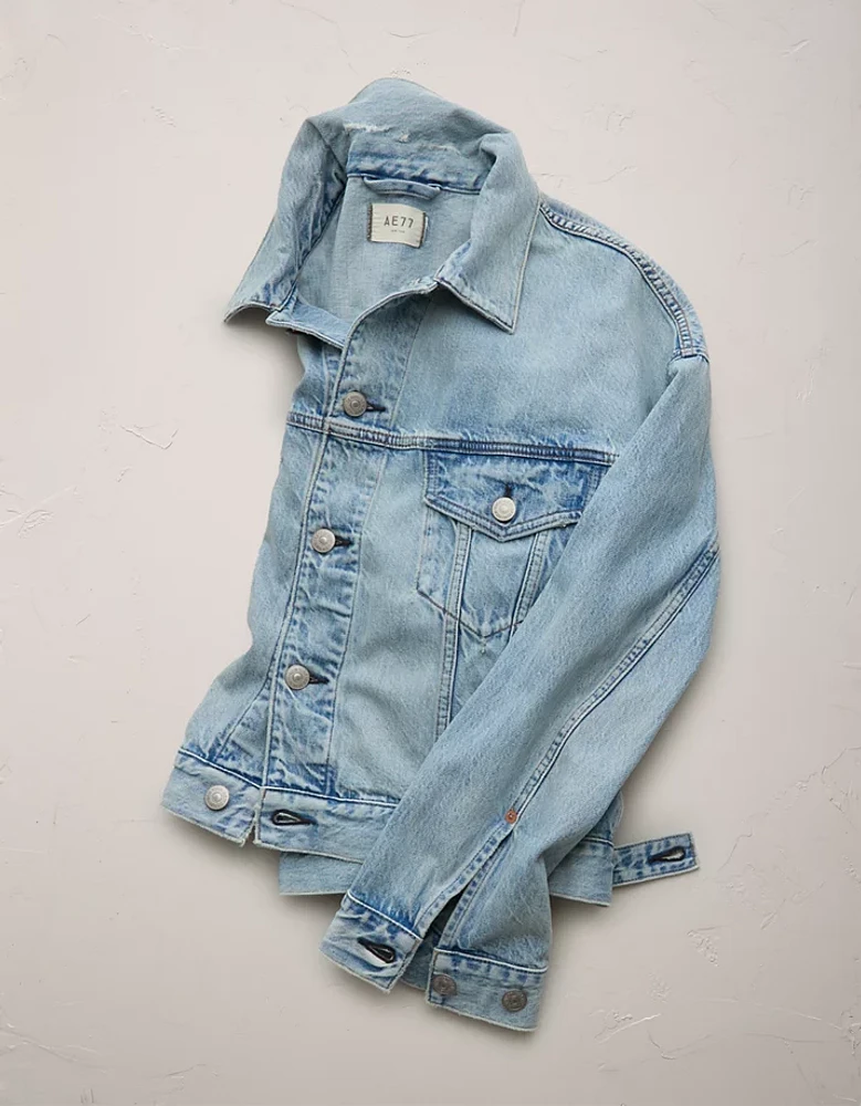 AE77 Premium Oversized Denim Jacket